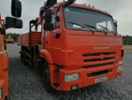 Агропромсервис 4382* на шасси КамАЗ 65115 6x4 Бортовой с КМУ 438230 (Дизельный, 11,8 л, 300 л.с., МТ