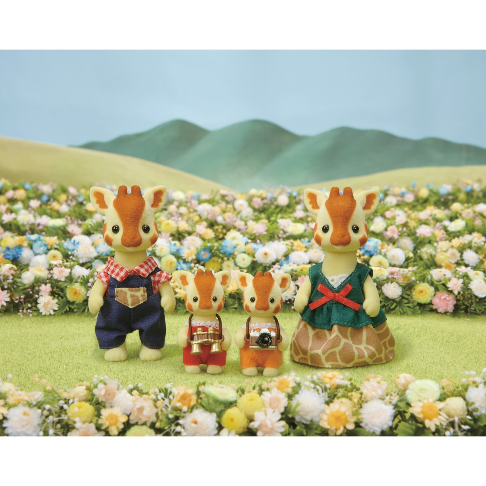 Epoch 5639 — Sylvanian Families «Семья длинношеих жирафов» 5639 — фото 6