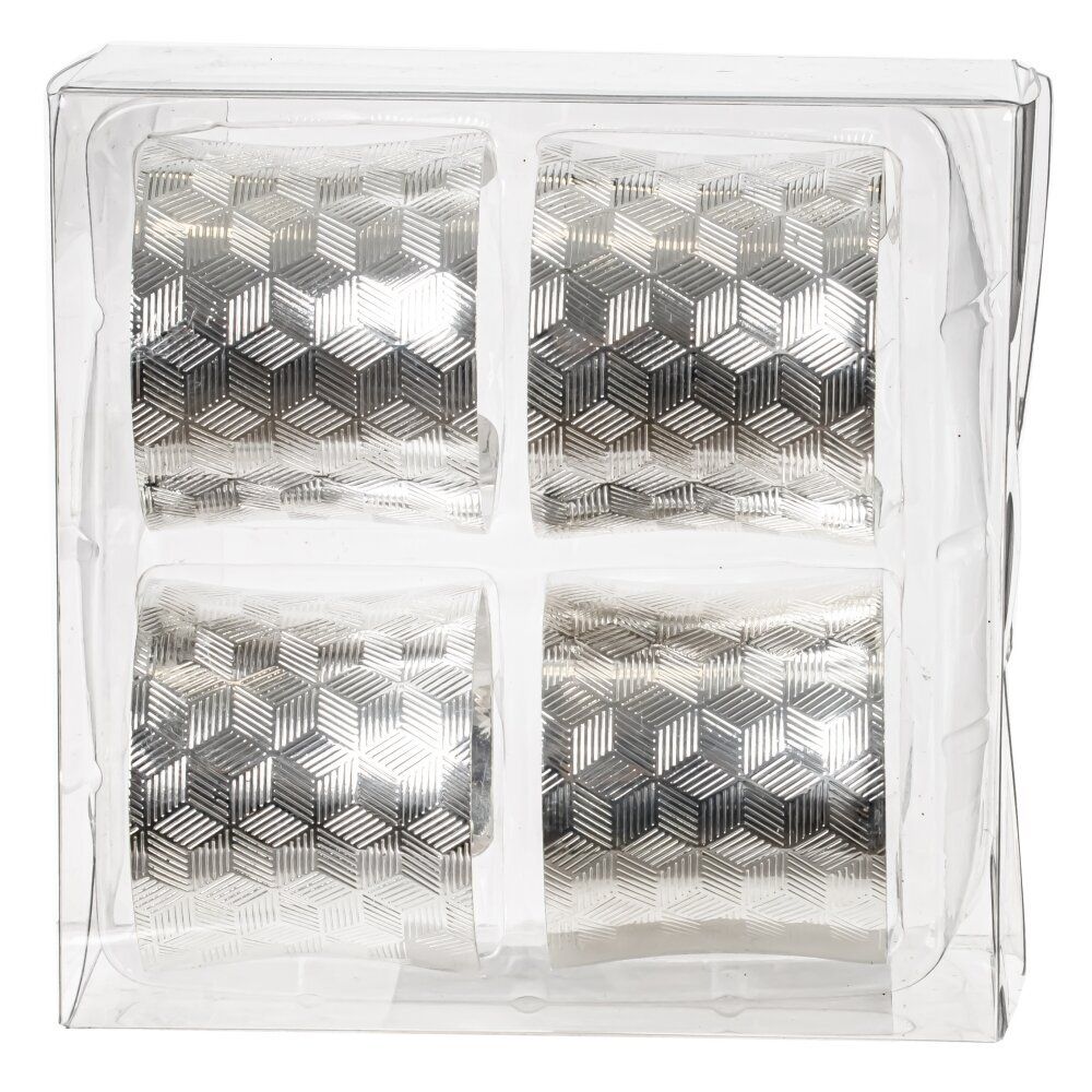 GAEM Набор из 4-х колец для салфеток, L11 W4,5 H11 см