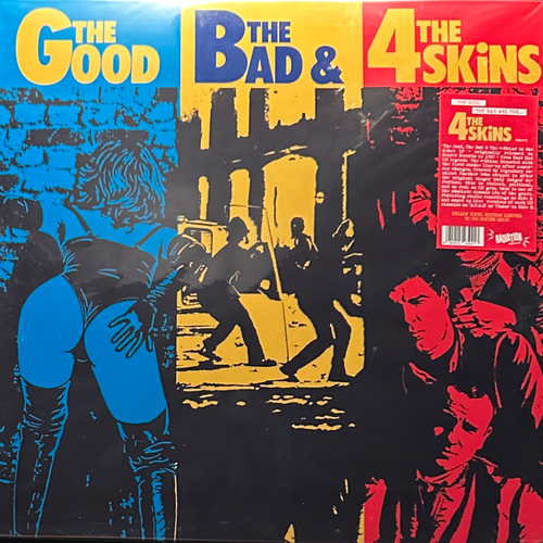 The 4 Skins ‎– The Good, The Bad & The 4 Skins (Италия 2022г.) Yellow