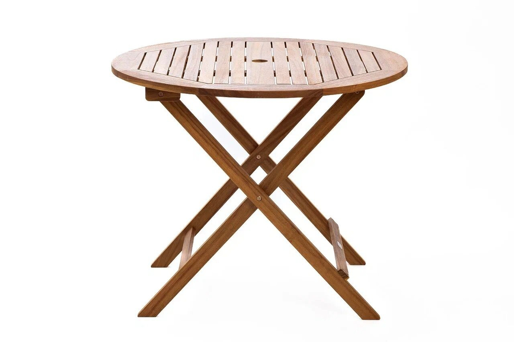 Стол из акации OXFORD 90 см складной