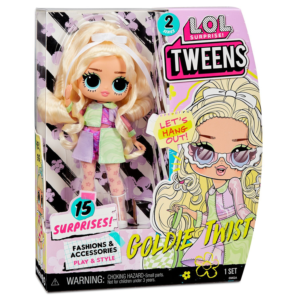 Кукла L.O.L. Surprise! Tweens Goldie Twist 579571EUC 2 серия