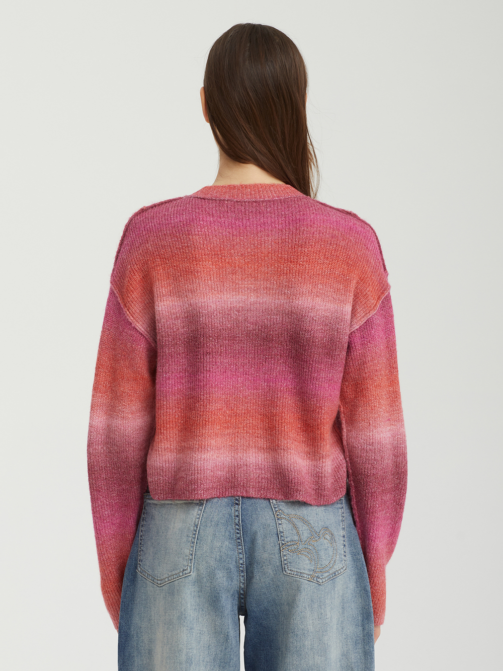 Женский Кардиган Collection Gradation Crop