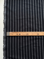 Вареный хлопок 250см. Вертикаль Черная