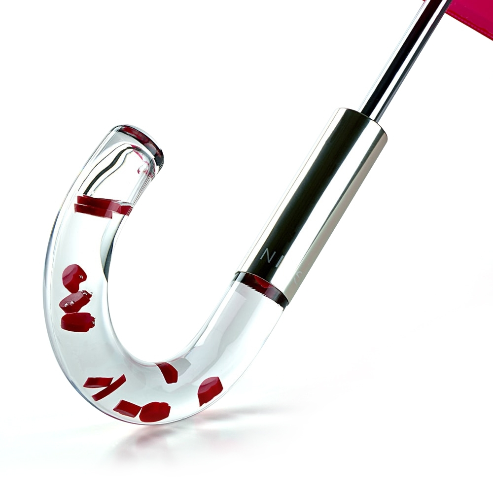 Зонт женский трость Lulu Guinness Fulton HalfLip (Половинка губы)