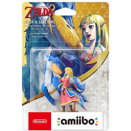 Фигурка Amiibo - Зельда и Небокрыл The Legend of Zelda