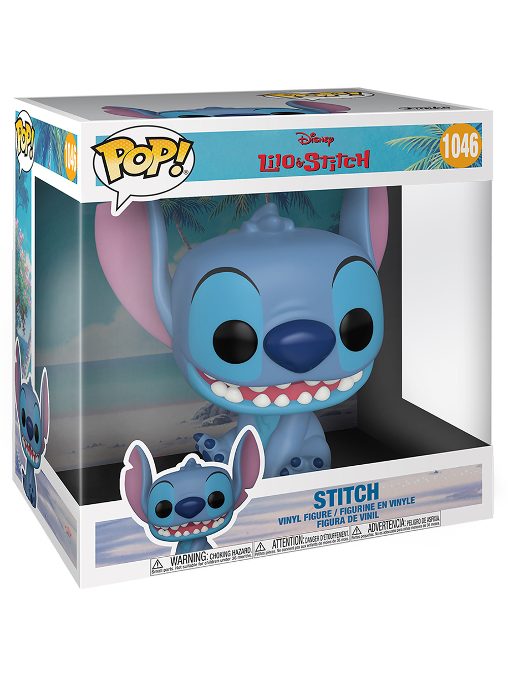 Фигурка Funko POP! Disney Lilo & Stitch Stitch 10" (1046) 55618