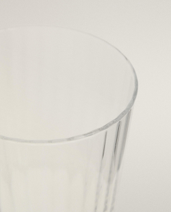 Zara Home стакан из стекла, цвет прозрачный, 9 см · 9226/401