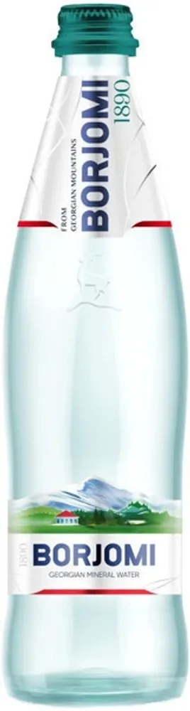 Вода природная минеральная Боржоми Газированная / Borjomi Sparkling 0.75 - стекло