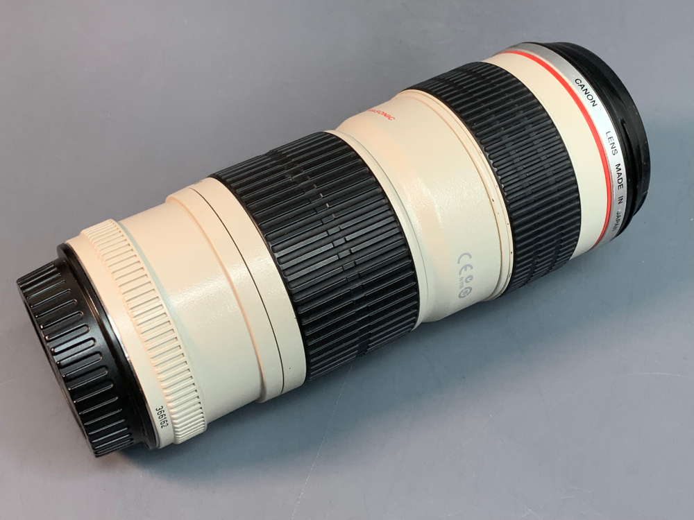 Canon EF 70-200mm 4L USM Затертость на линзе