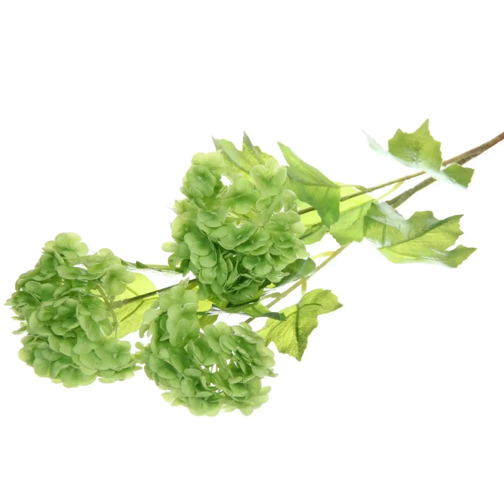 Цветок искусственный «Natur» 66см Гортензия зеленая