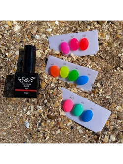 ElliS гель-лак Dark , светящиеся в темноте 389 10 мл