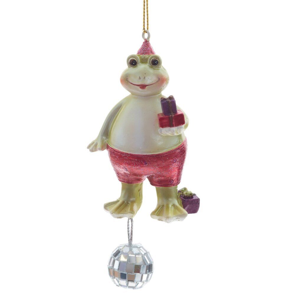 GAEM Изделие декоративное подвесное "Лягушка", L5 W3 H12 см, 2в.
