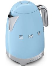 Smeg Чайник электрический с регулируемой температурой - 1.7л, пастельный голубой