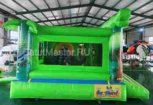Надувной коммерческий батут Тропический лес 4х4х2,5 м