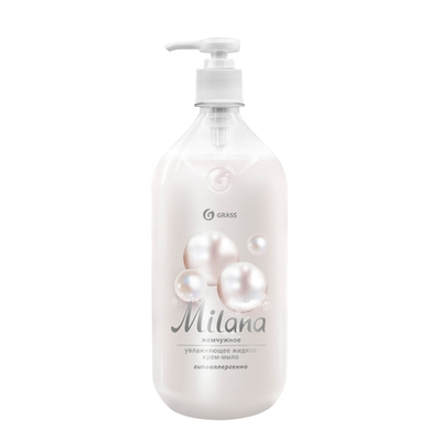 Крем-мыло MILANA жемчужное  500мл GRASS