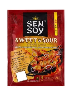 Соус кисло-сладкий для курицы и мяса 120 г * 3 шт