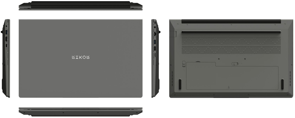 Ноутбук  Rikor ARZ 103.2 15.6 ", Ryzen 3, 8 Гб RAM, 256 Гб SSD, Radeon Graphics, Черный