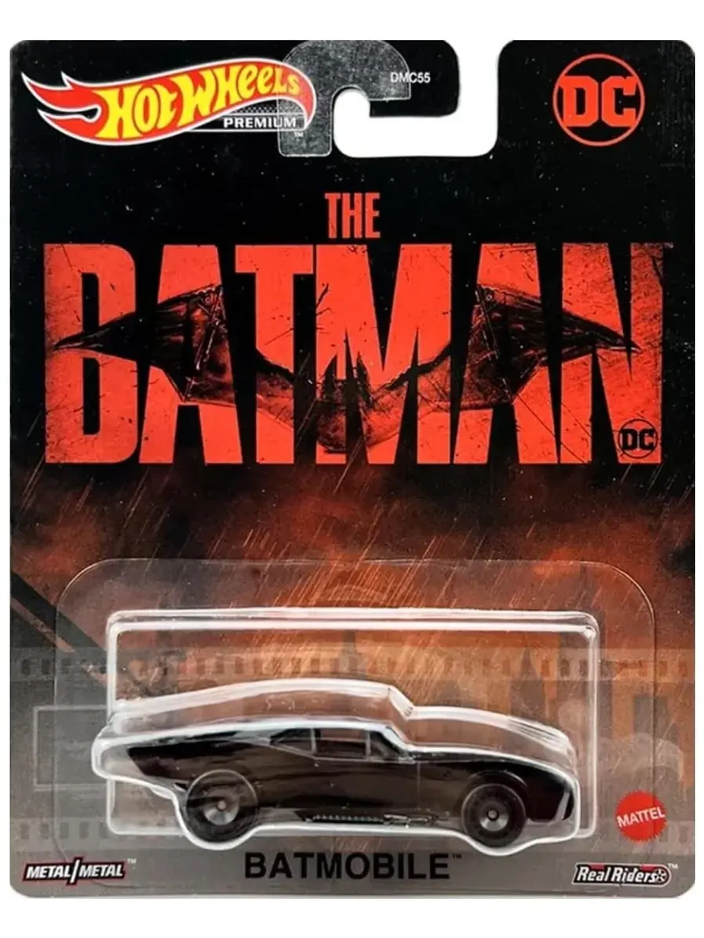 Машинка Хот Вилс Премиум Batmobile DMC55 GRL75