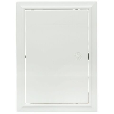 Лючок вентиляционный пластик, 400х400 мм, с замком, Event, 4040ЛПЗ