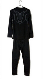 Термокомплект мужской, размеры 42, 44, 52, 58, цвет чёрный