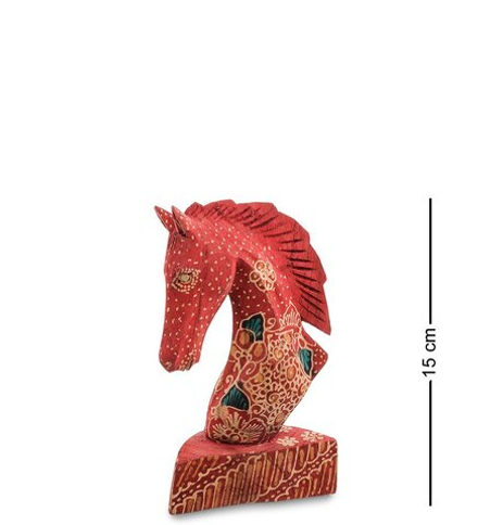 Decor and Gift 10-014-01 Фигурка «Лошадь» (батик, о.Ява) мал 15 см