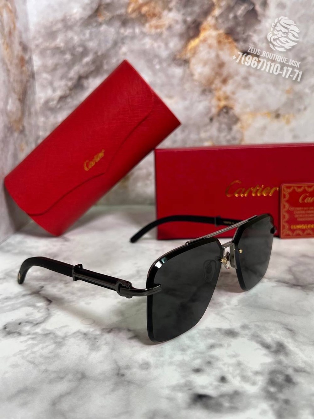 Солнечные очки Cartier