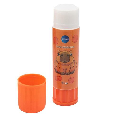 Клей-карандаш ПВА 15 г "Capibara" (Центрум)
