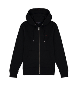 Худи на молнии Tommy Hilfiger Solid Zip Hoodie Black