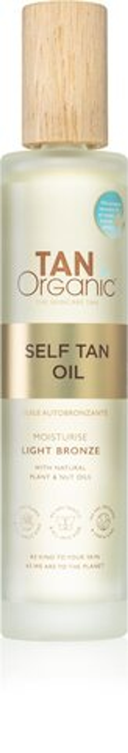 TanOrganic The Skincare Tan - масло для автозагара /  Light Bronze 100  ml  / GTIN 5391521780171