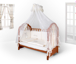 Арт.77715 Набор в детскую кроватку для новорожденных оптом - ЗОЛУШКА 6пр