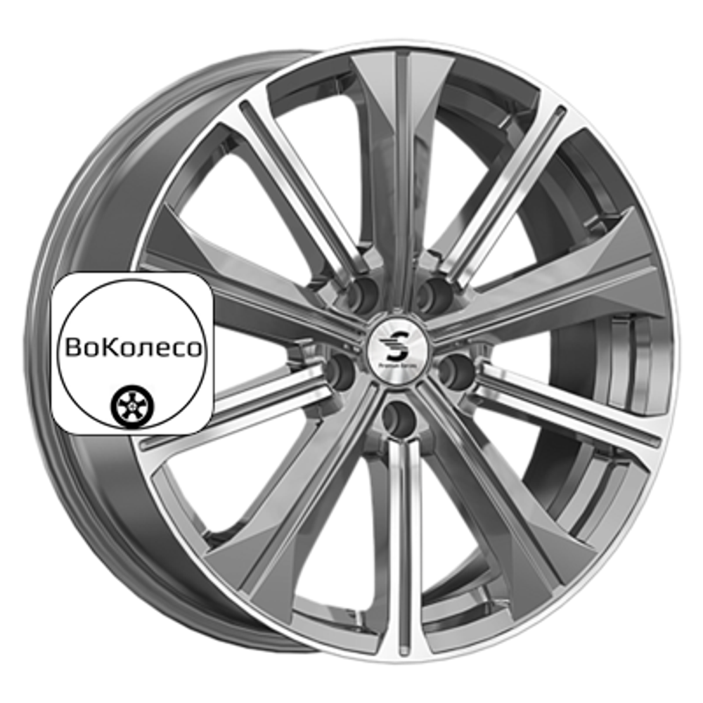 7x19/5x114,3 ET40 D66,1 КР013 (X-Trail T32) Diamond Gloss Graphite Premium Series