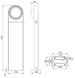 Ландшафтный светильник Arte Lamp