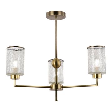 SLE1046-302-03 Светильник потолочный Бронза/Прозрачный E27 3*60W VESTRE