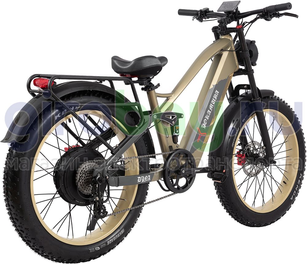 Электровелосипед Yokamura Dyna 2500W (52V/30Ah) - Military Khaki фото №8