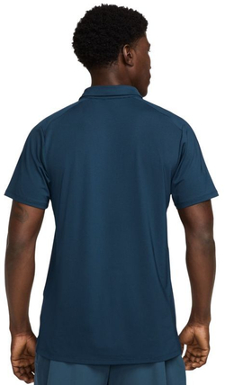 Мужское теннисное поло Nike Court Advantage Dri-Fit Tennis - небесный