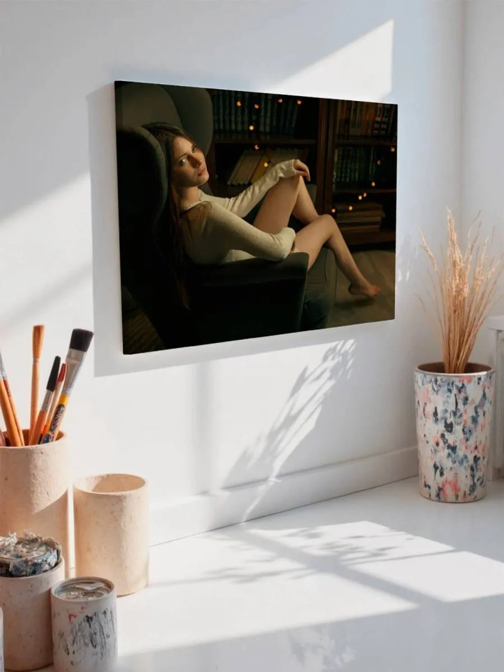 Картина на стену 40 X 50 Девушка