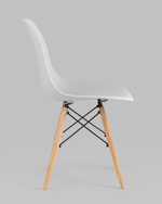 Стул Eames Style DSW светло-серый (разборный каркас)