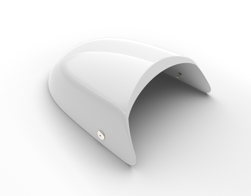 Обтекатель для сиденья Royal Enfield, удлиненный Белый - Continental GT 650, арт. 1990433