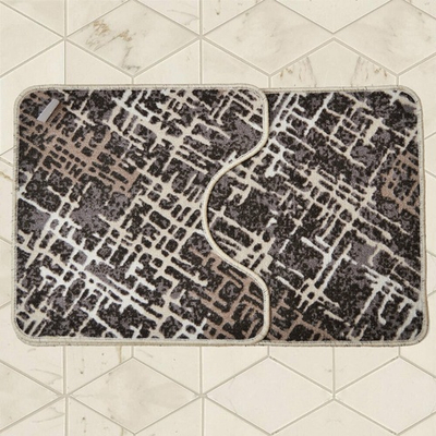 Коврик 50*80/50*50см Люксор Люкс Принт с вырезом (в ассортименте)