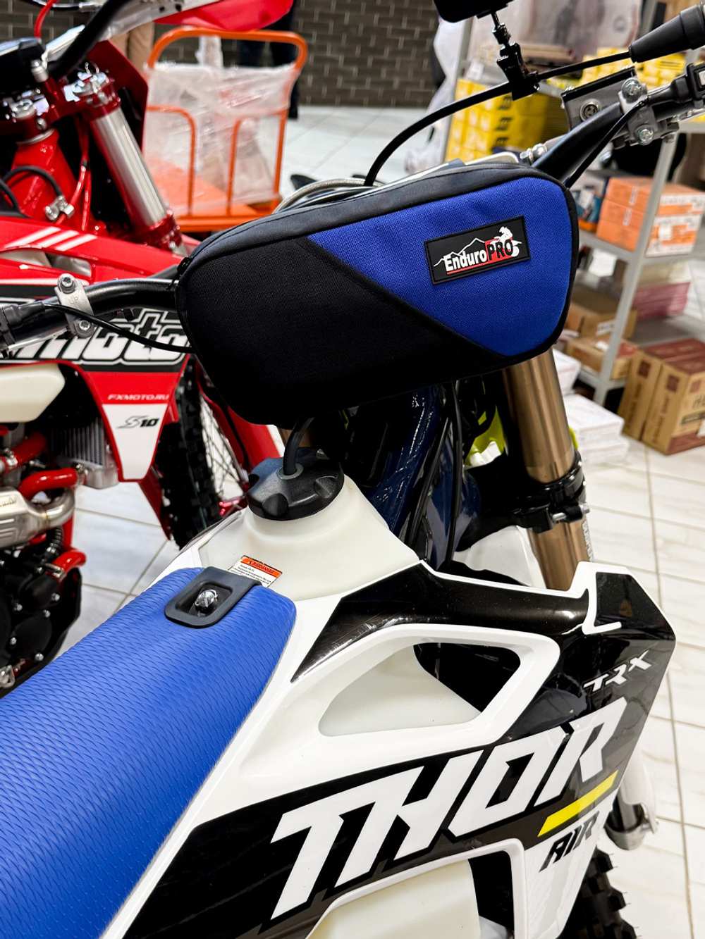 Сумка на руль цвет СИНИЙ