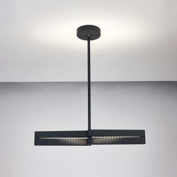 740147 Люстра DIVE LED 72W 3700LM G ЧЕРНЫЙ 4000K