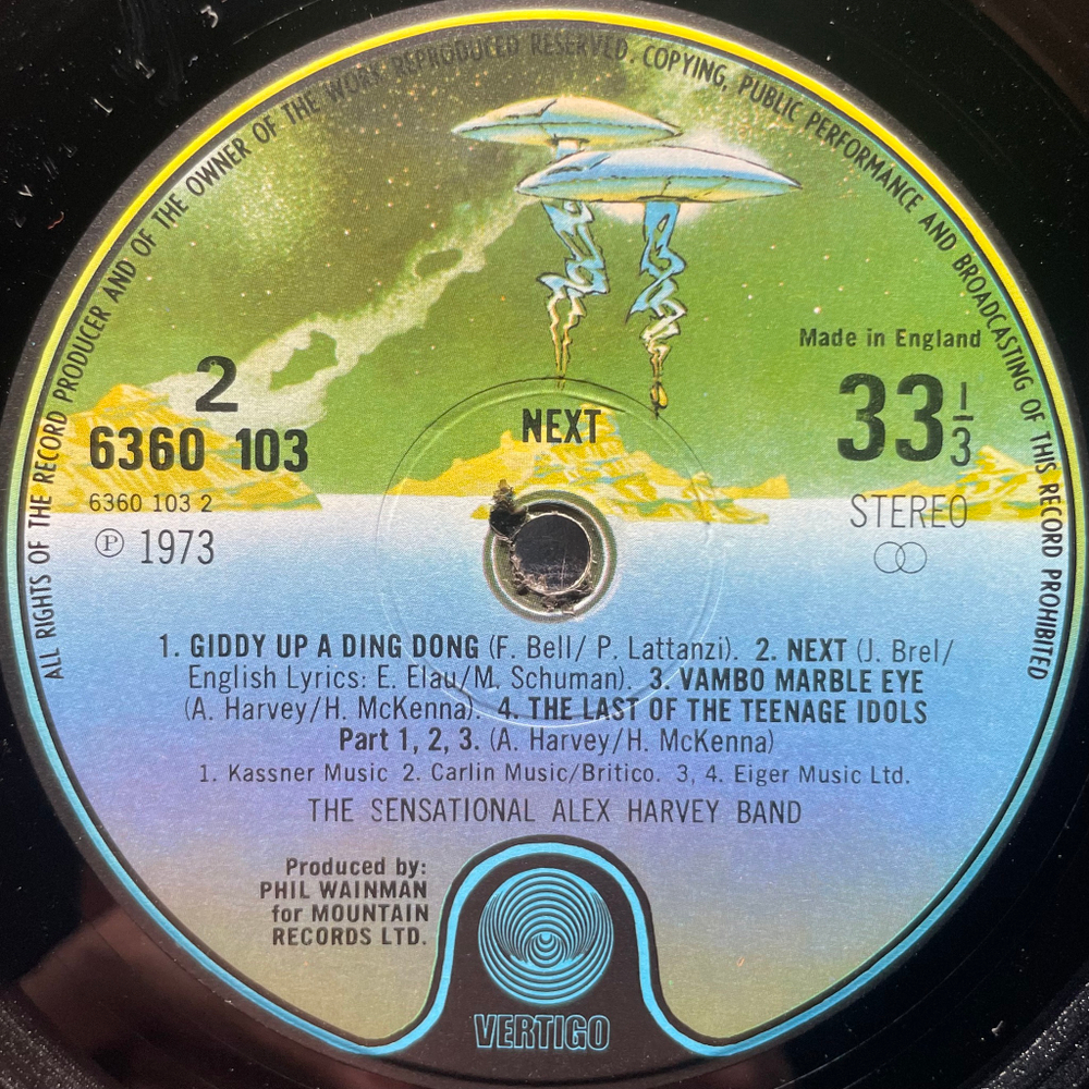 The Sensational Alex Harvey Band - Next (Англия 1973г.)