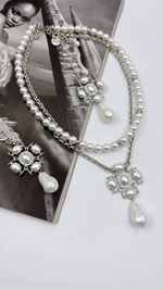 Колье "Габриэль", оттенок серебро