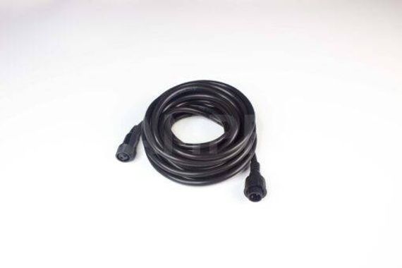 Удлинитель универсальный 5 м., 2 pin, 2-х проводной, черный, для нитей 10 м., бахромы, занавесов, TeamProf (TPF-EC2-5-B)