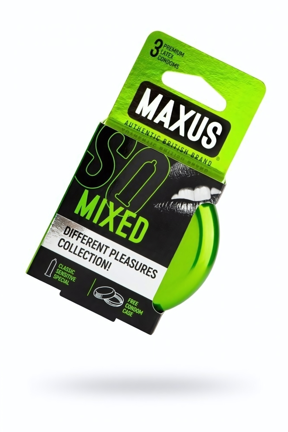 Презервативы Maxus Mixed набор в железном кейсе №3