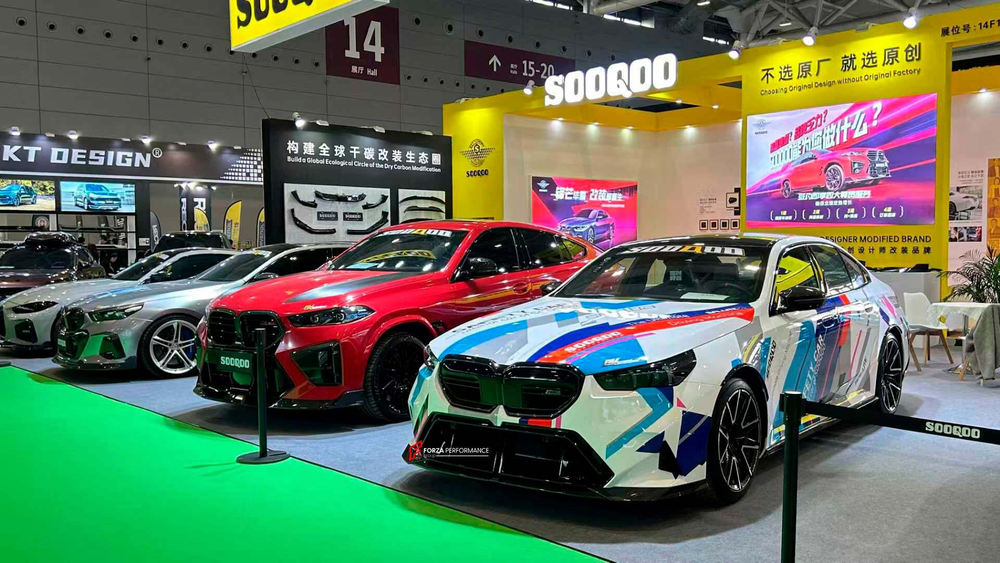 Карбоновый обвес для BMW X6M F96 Рестайлинг 2023+ БМВ