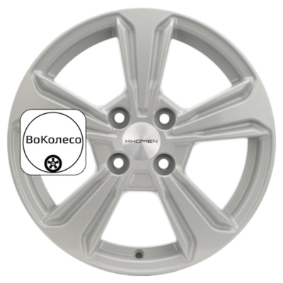 6x15/4x100 ET50 D60,1 KHW1502 (Vesta) F-Silver Khomen Wheels