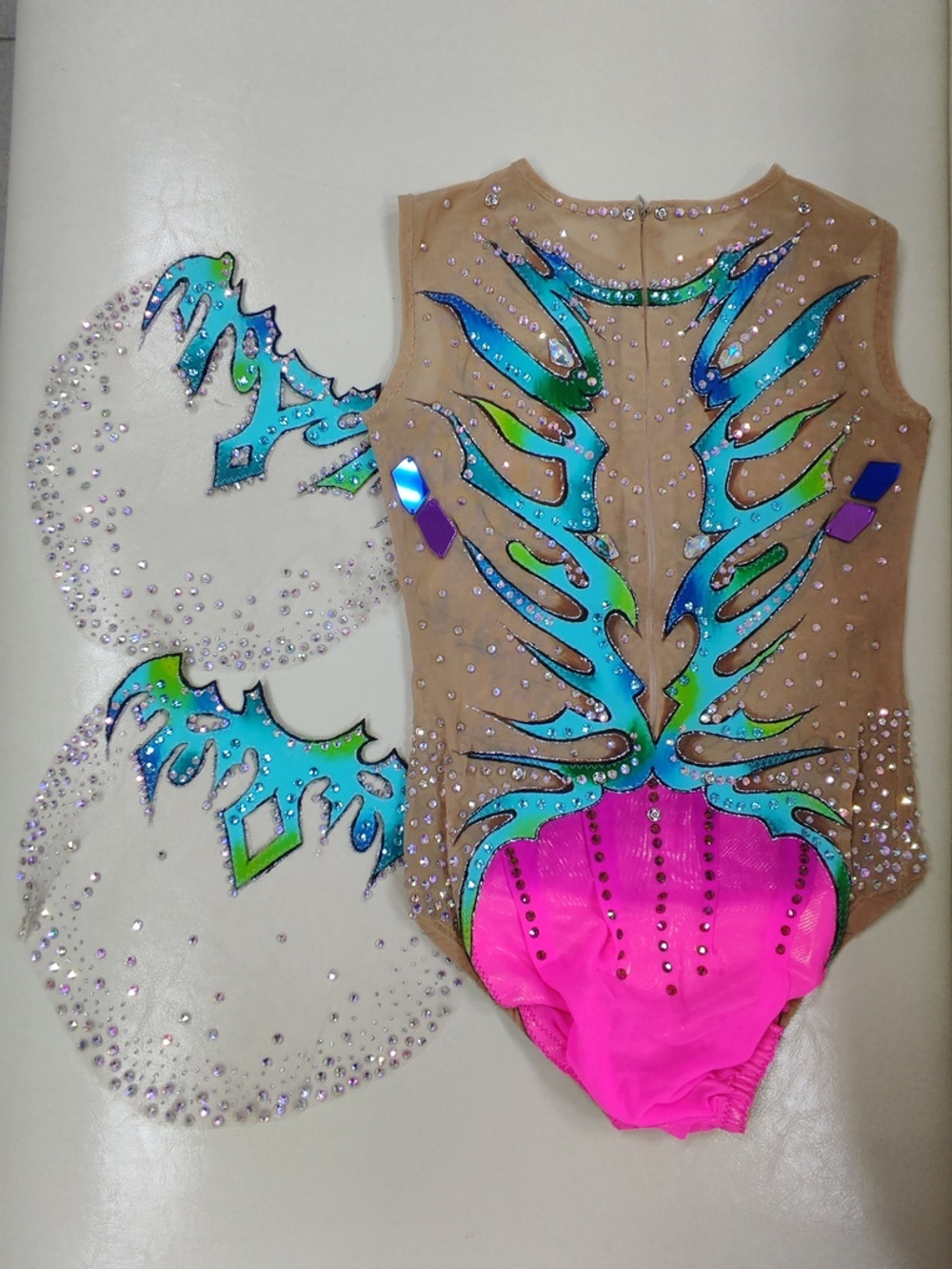 Купальник для выступлений 235-071224 (134-140 см)