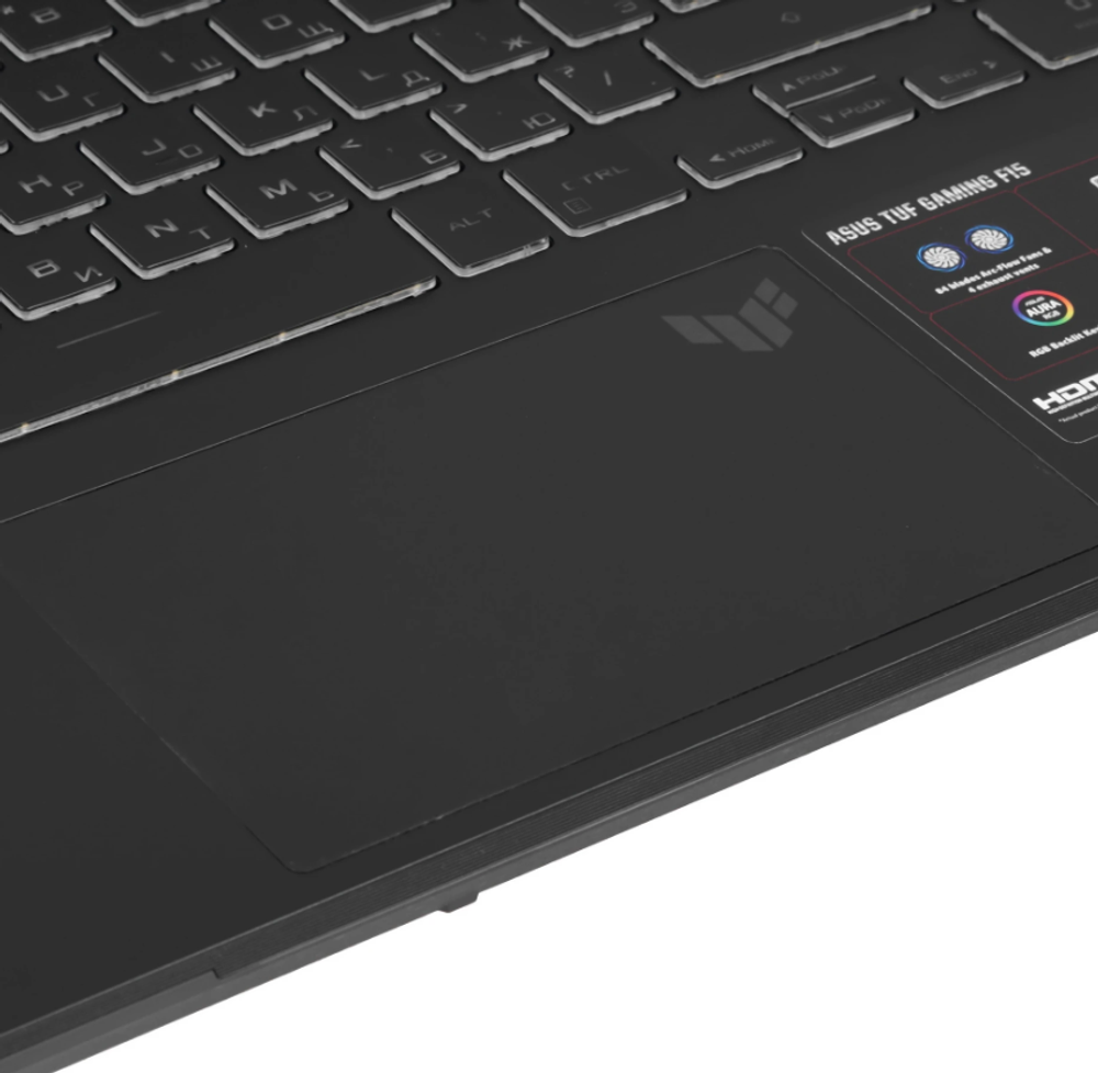 15.6" Ноутбук Asus TUF Gaming F15 FX507UV-LP150 (1920x1080, Intel Core i7-13620H, RAM 16ГБ, SSD 512ГБ, NVIDIA GeForce RTX 4050, OS Windows)